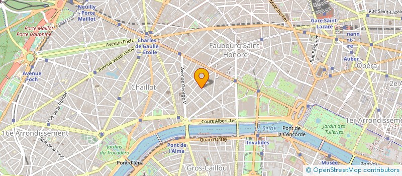 localisation de l'entreprise LABORATOIRE DE LONGEVITE CIBLE SKIN  PARIS