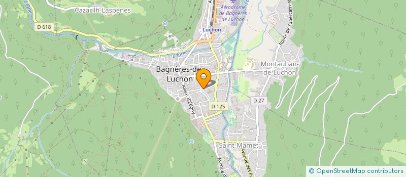 localisation de l'entreprise LABORATOIRE DE LUCHON - VITALMINE LAULY à BAGNERES-DE-LUCHON