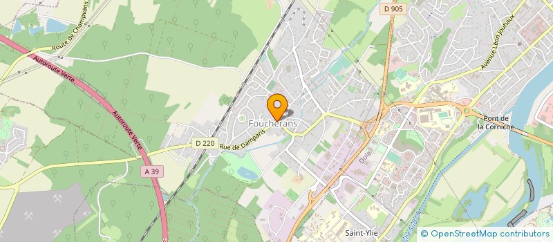 localisation de l'entreprise LABORATOIRE DE PROTHESE DENTAIRE CARD  CHAMPVANS