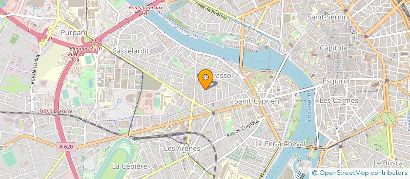 localisation de l'entreprise LABORATOIRE DE PROTHESE DENTAIRE MAILLET à TOULOUSE