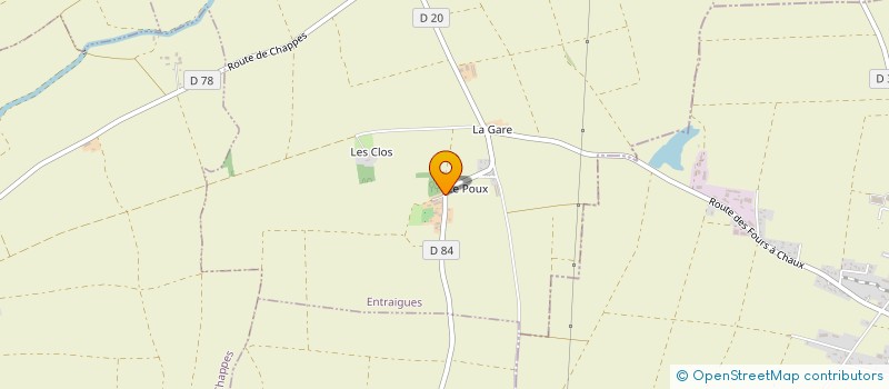 localisation de l'entreprise LABORATOIRE DE PROTHESES DENTAIRES GARRIGUES à ENTRAIGUES