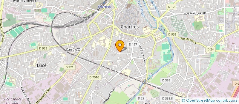 localisation de l'entreprise LABORATOIRE DE TECHNOLOGIE MODERNE à CHARTRES