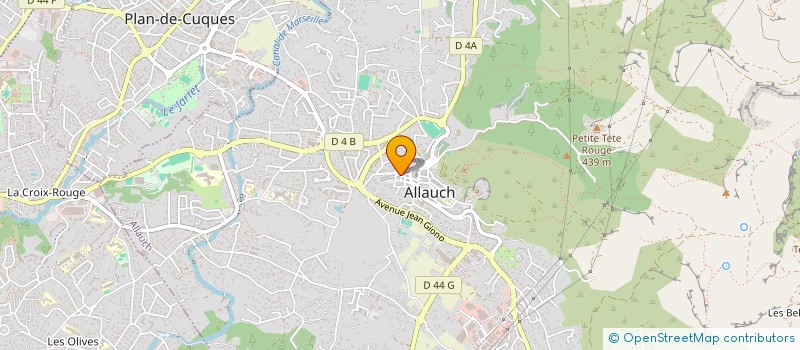 localisation de l'entreprise LABORATOIRE DENTAIRE DES MOULINS à ALLAUCH