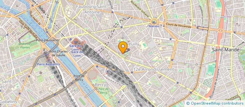 localisation de l'entreprise LABORATOIRE DENTAIRE SERGE GRYNFAS  PARIS