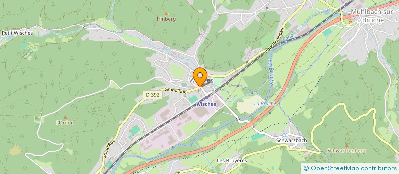 localisation de l'entreprise LABORATOIRE DENTAIRE STEPHANE ACKER  WISCHES