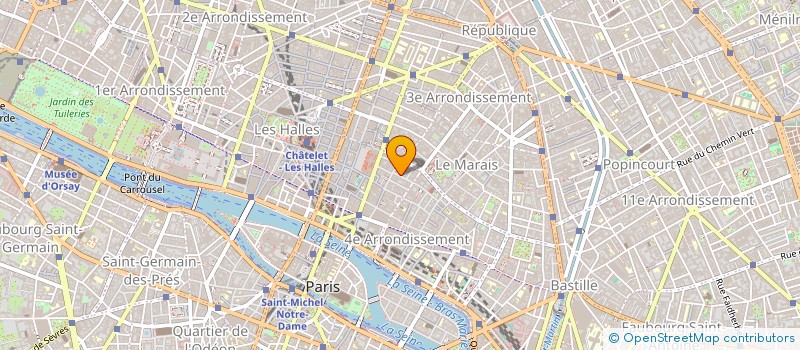 localisation de l'entreprise LABORATOIRE DERMATOLOGIQUE DAVIOUD à PARIS