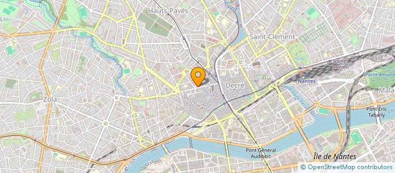 localisation de l'entreprise LABORATOIRE DES ARTS IMPRIMES à NANTES