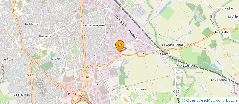 localisation de l'entreprise LABORATOIRE DES PEPITES  SAINT-MALO