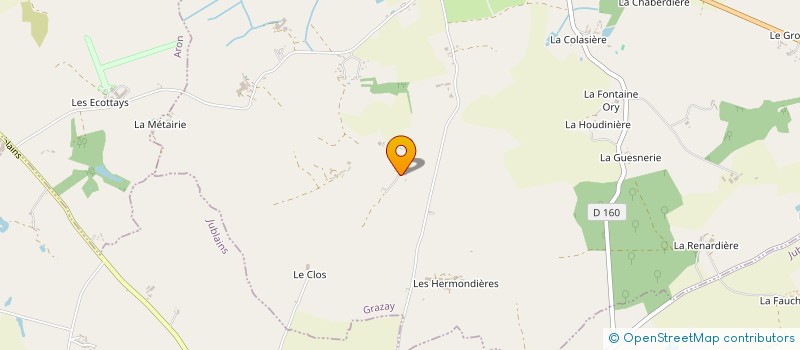 localisation de l'entreprise LABORATOIRE DESSERY à GRAZAY