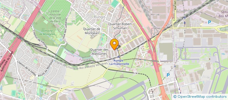 localisation de l'entreprise LABORATOIRE DEVELOPPEMENT PHARMACEUTIQUE à RUNGIS