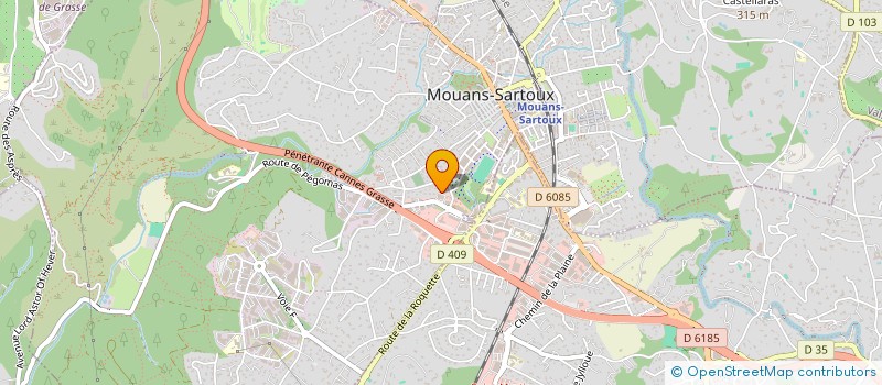 localisation de l'entreprise LABORATOIRE DIOTER à MOUANS-SARTOUX