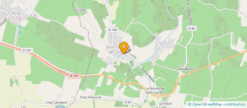 localisation de l'entreprise LABORATOIRE DOUTRELEAU à COGNAC