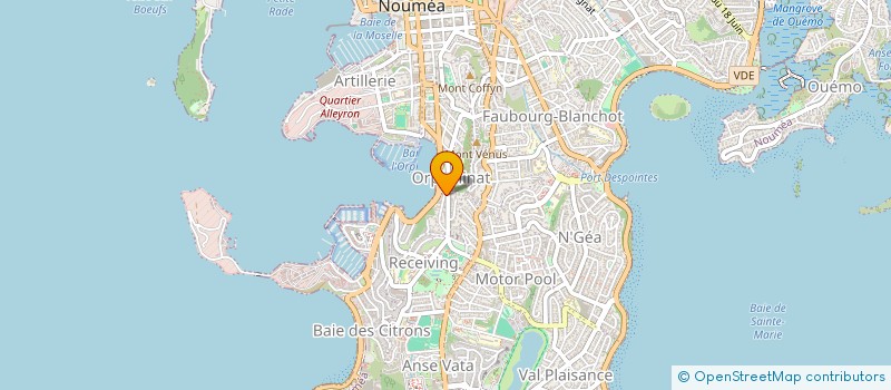 localisation de l'entreprise LABORATOIRE DU CATALAN à NOUMEA