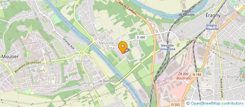 localisation de l'entreprise LABORATOIRE DU RETZODERME à NEUVILLE-SUR-OISE