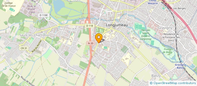 localisation de l'entreprise LABORATOIRE DU SOURIRE à LONGJUMEAU
