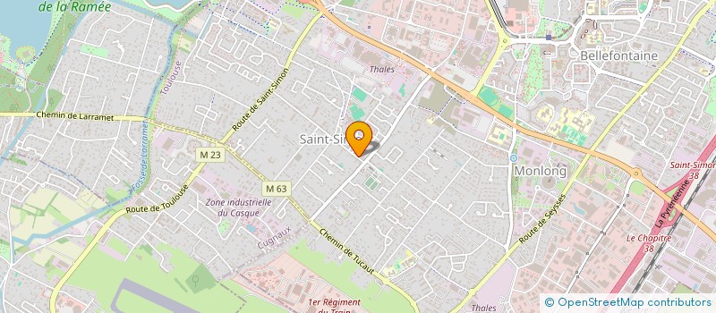 localisation de l'entreprise LABORATOIRE DU SOURIRE à TOULOUSE