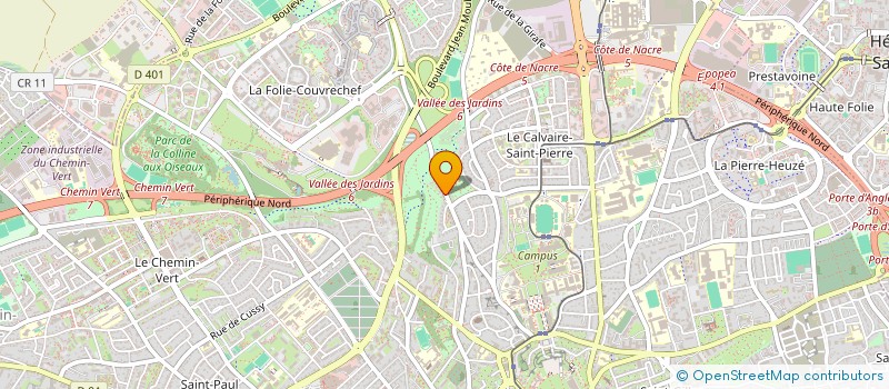 localisation de l'entreprise LABORATOIRE DURAND à CAEN