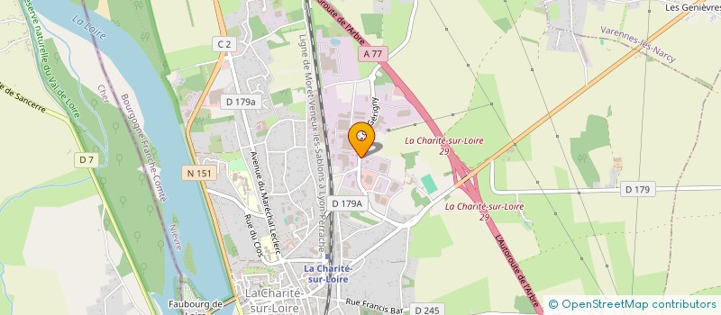 localisation de l'entreprise LABORATOIRE ESC à SAINT-ELOI