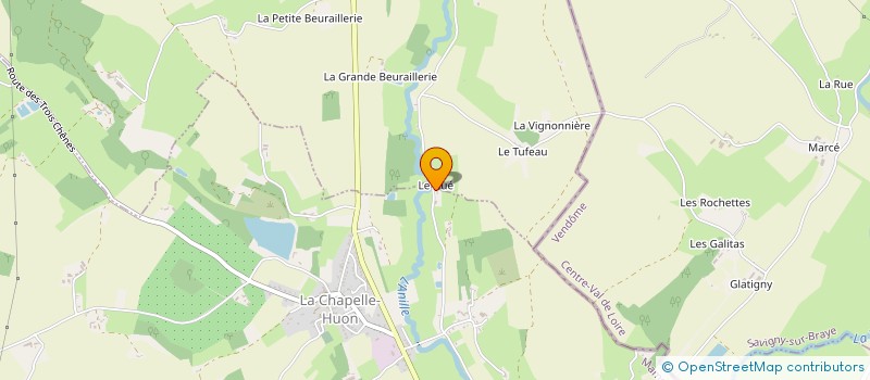 localisation de l'entreprise LABORATOIRE EURO-DENT à LOIR EN VALLEE
