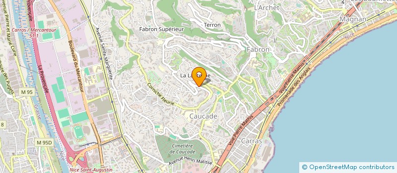 localisation de l'entreprise LABORATOIRE FALQUE à NICE