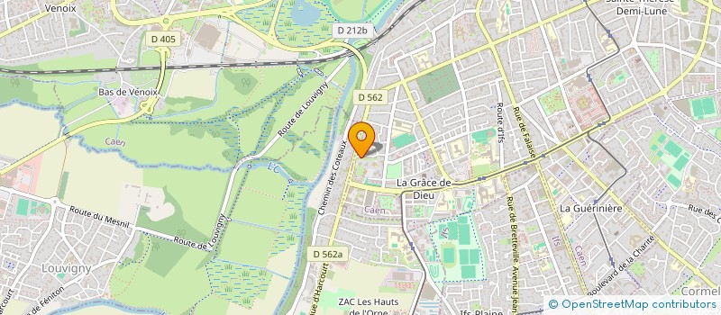 localisation de l'entreprise LABORATOIRE FERREIRA-DESVAUX à CAEN