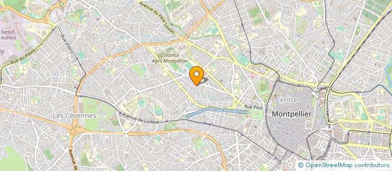 localisation de l'entreprise LABORATOIRE FERRU-BELTRAN à MONTPELLIER