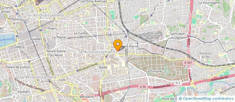 localisation de l'entreprise LABORATOIRE FLAM à MARSEILLE
