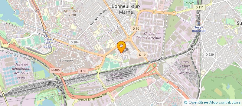 localisation de l'entreprise LABORATOIRE FLORIAN  BONNEUIL-SUR-MARNE