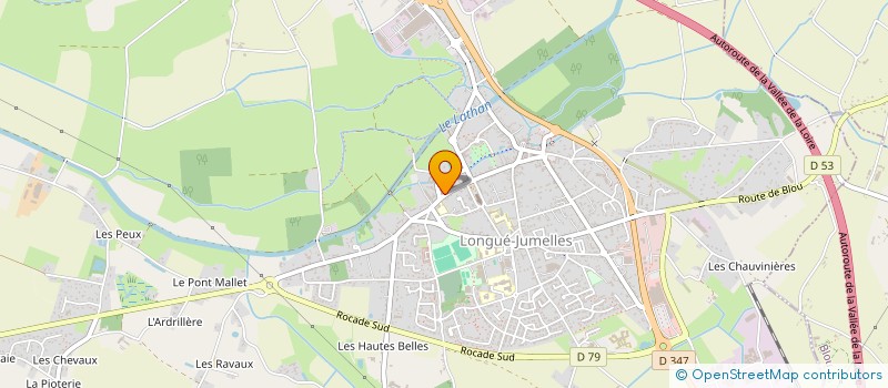 localisation de l'entreprise LABORATOIRE FOMBONNE  LONGUE-JUMELLES