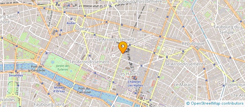 localisation de l'entreprise LABORATOIRE FRANCAIS DE GEMMOLOGIE à PARIS