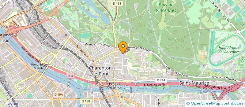 localisation de l'entreprise LABORATOIRE FRANCAIS DE L'HABITAT à SAINT-MAURICE