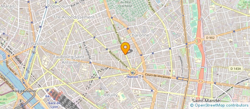 localisation de l'entreprise LABORATOIRE FRANCAIS OPHTALMIQUE  PARIS