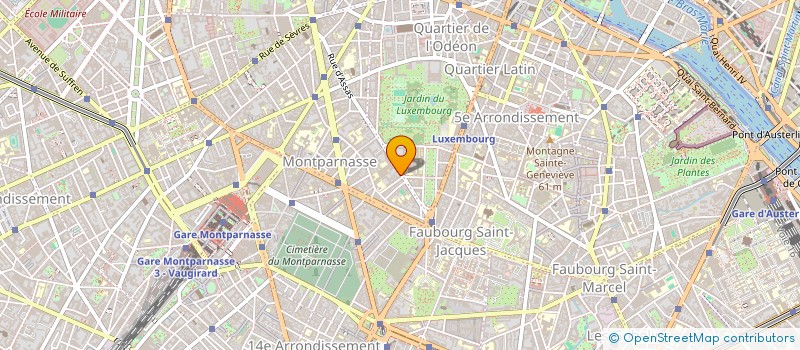 localisation de l'entreprise LABORATOIRE HADALI  PARIS