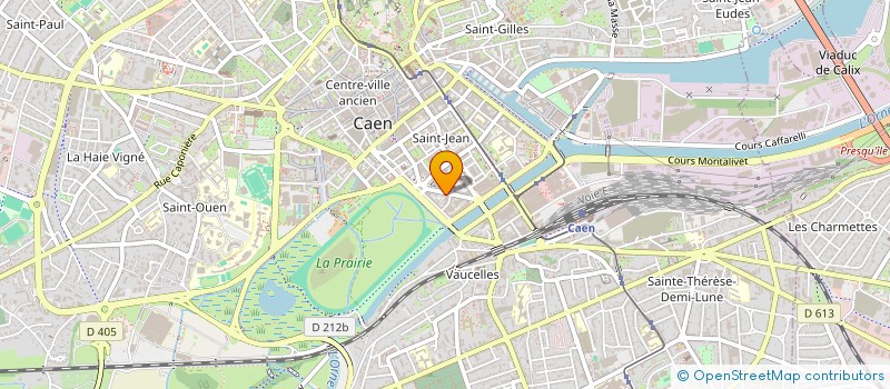 localisation de l'entreprise LABORATOIRE HENAULT SARL à CAEN