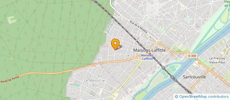 localisation de l'entreprise LABORATOIRE HOREL à MAISONS-LAFFITTE