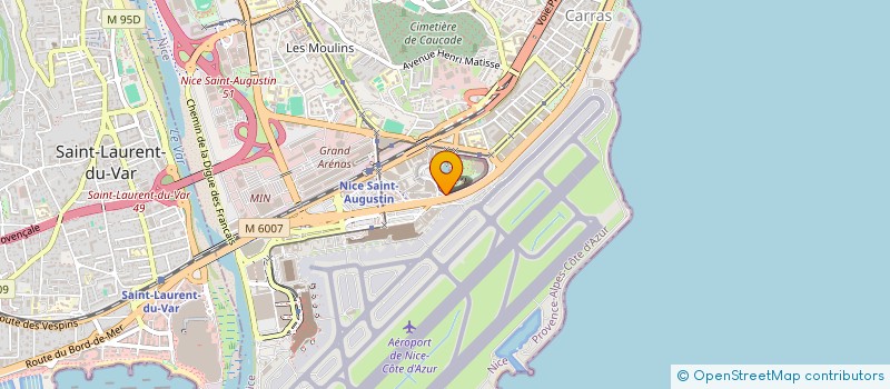 localisation de l'entreprise LABORATOIRE I.MER à NICE