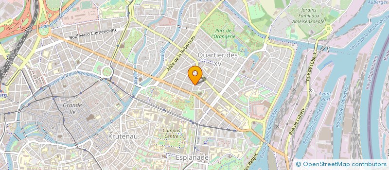 localisation de l'entreprise LABORATOIRE IDENOV à STRASBOURG