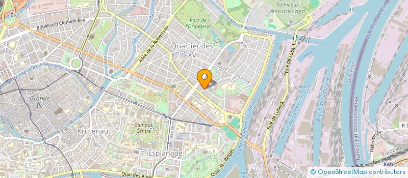 localisation de l'entreprise LABORATOIRE INTIME PRODUCTIONS à STRASBOURG