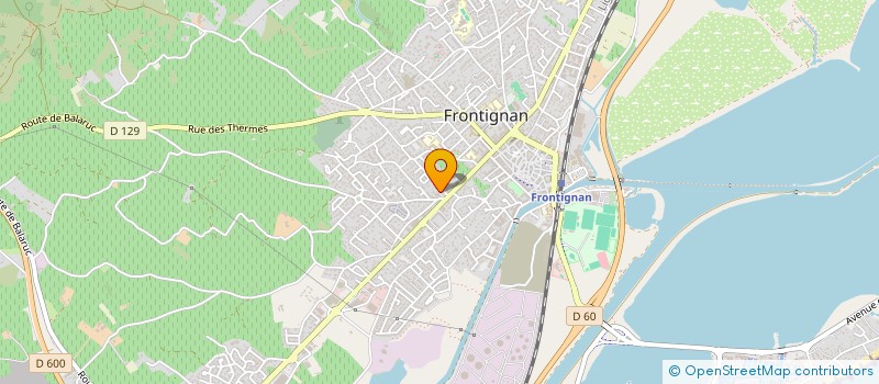 localisation de l'entreprise LABORATOIRE INVESTIGATION ET INTERPRETATION NUMERIQUE  FRONTIGNAN