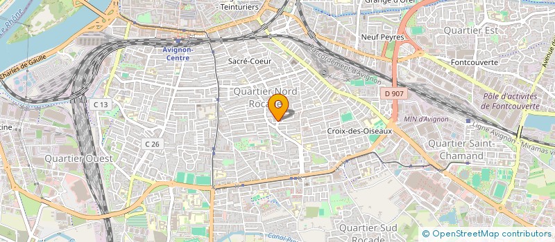 localisation de l'entreprise LABORATOIRE ISNARD à AVIGNON