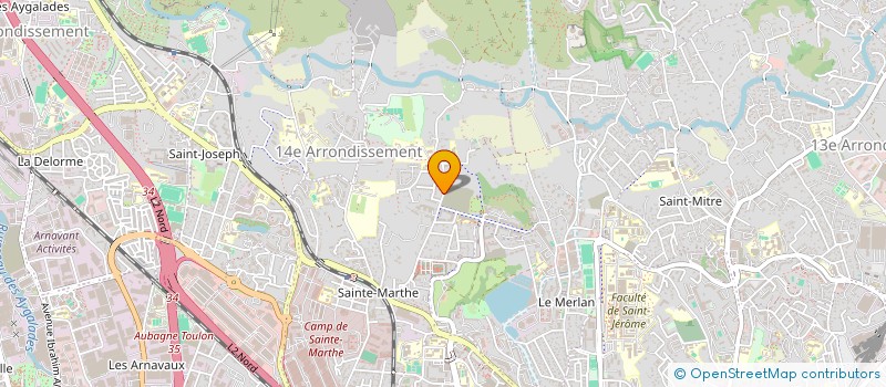 localisation de l'entreprise LABORATOIRE IZZO STELLITE à MARSEILLE