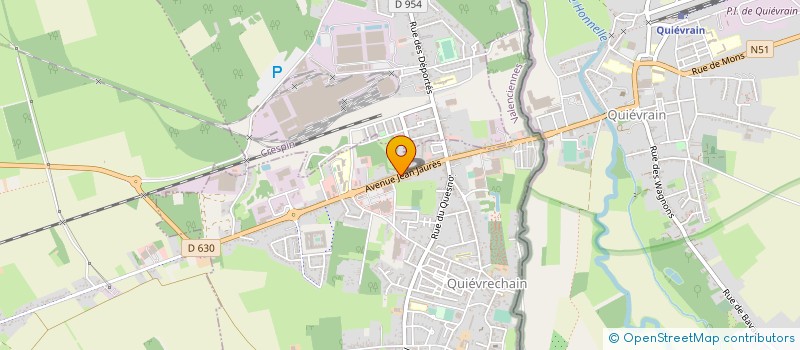 localisation de l'entreprise LABORATOIRE JEAN-CLAUDE LOISON à QUIEVRECHAIN