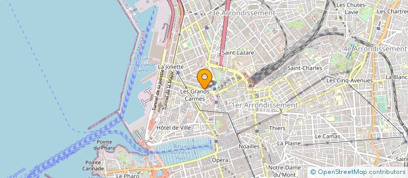 localisation de l'entreprise LABORATOIRE L'ARGENT à MARSEILLE