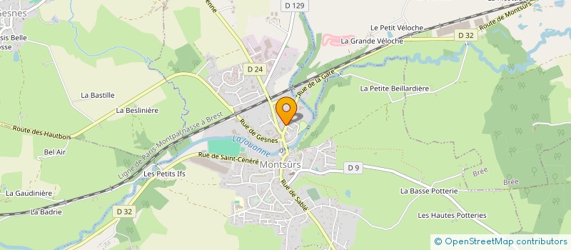 localisation de l'entreprise LABORATOIRE LARGENTON à EVRON