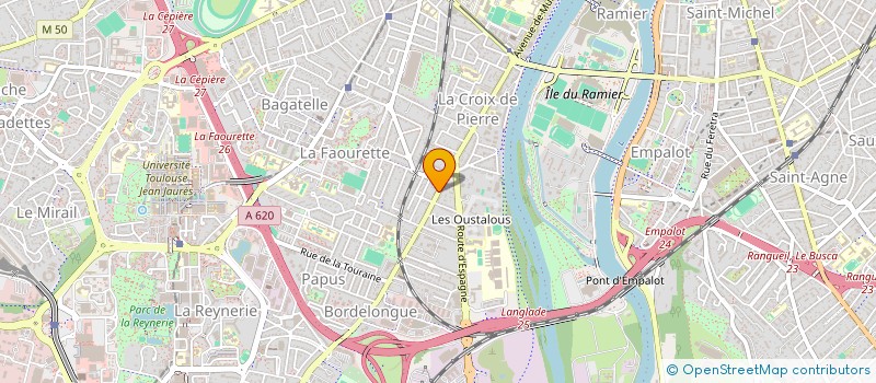 localisation de l'entreprise LABORATOIRE LE 101 à TOULOUSE
