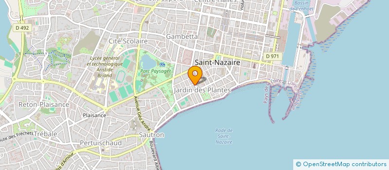 localisation de l'entreprise LABORATOIRE LE SOUDER à SAINT-NAZAIRE