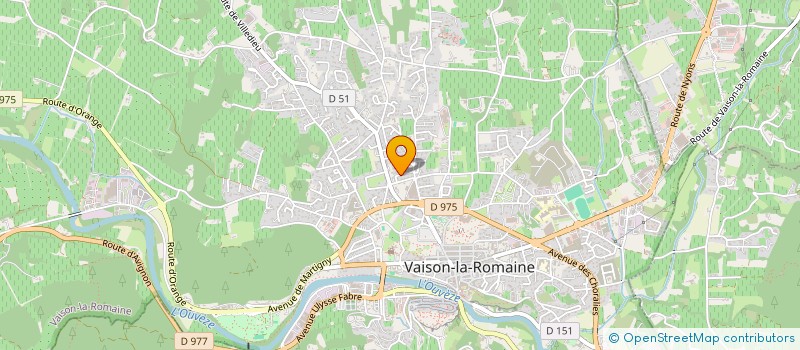 localisation de l'entreprise LABORATOIRE LECA DENTAIRE à VAISON-LA-ROMAINE