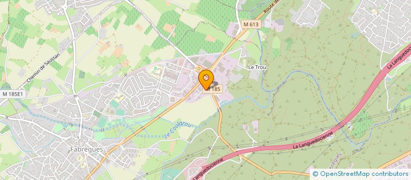 localisation de l'entreprise LABORATOIRE LEENHART à FABREGUES