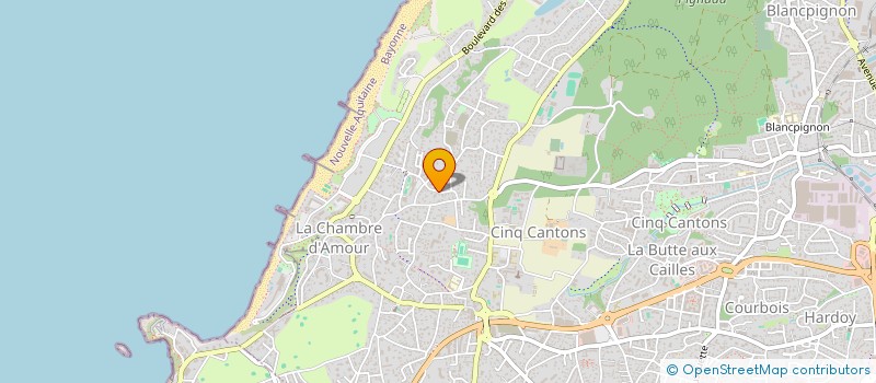 localisation de l'entreprise LABORATOIRE LIGERIA à ANGLET