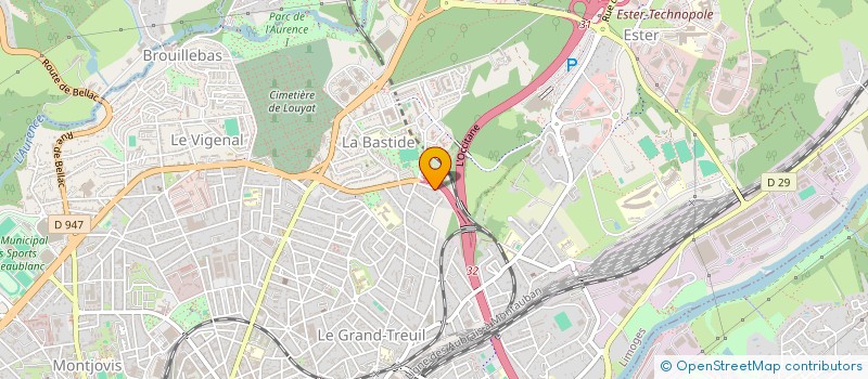 localisation de l'entreprise LABORATOIRE LIMOUSIN DE LA LAICITE à LIMOGES